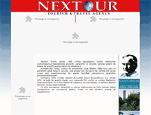 Tablet Screenshot of nextour.com.tr